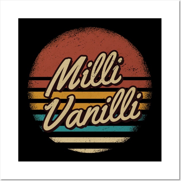 Milli Vanilli Retro Style Wall Art by JamexAlisa